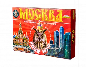 Игра – Эрудит - Москва (Игр и Ко, 8041 ИГРИКО)